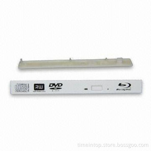 Flat Bezels/Faceplates/Covers, Used for Blue-ray DVD-RW Drive, Available in White Color